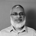 Headshot of a Man with a Beard 