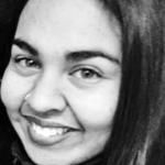 Headshot of a Woman with Black Hair